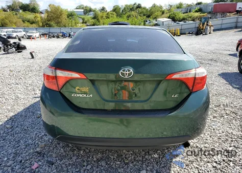 2014 Toyota Corolla L из США, поврежденный, VIN 2T1BURHE3EC006518
